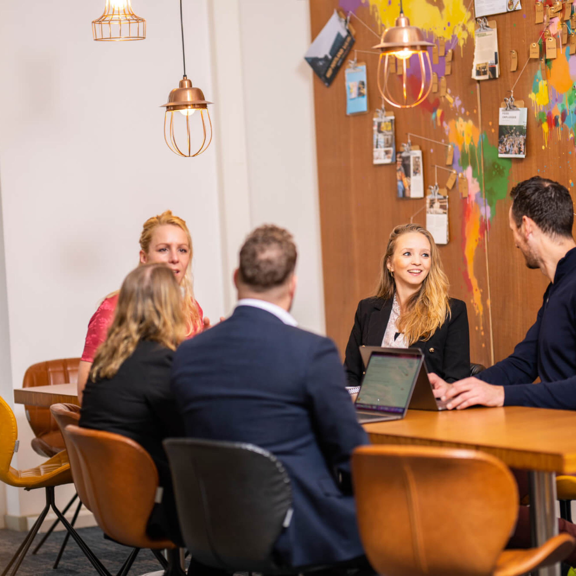 Team van Marketing Reus aan het werk